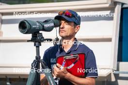 17.07.2024, Martell, Italy (ITA): Alexander Inderst (ITA) - Biathlon summer training, Martell (ITA). www.nordicfocus.com. © Barbieri/NordicFocus. Every downloaded picture is fee-liable.