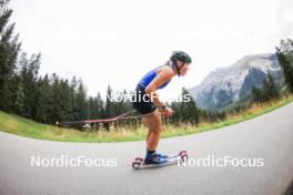 04.09.2024, Lenzerheide, Switzerland (SUI): Juni Arnekleiv (NOR) - Biathlon summer training, Lenzerheide (SUI). www.nordicfocus.com. © Manzoni/NordicFocus. Every downloaded picture is fee-liable.