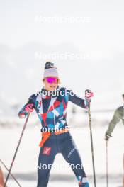 19.06.2024, Tignes, France (FRA): Camille Coupe (FRA) - Biathlon summer training, Tignes (FRA). www.nordicfocus.com. © Authamayou/NordicFocus. Every downloaded picture is fee-liable.