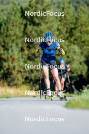 05.09.2024, Font-Romeu, France (FRA): Linn Persson (SWE) - Biathlon summer training, Font-Romeu (FRA). www.nordicfocus.com. © Authamayou/NordicFocus. Every downloaded picture is fee-liable.