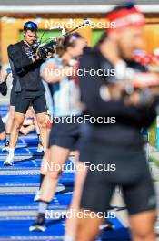 20.05.2024, Lenzerheide, Switzerland (SUI): Niklas Hartweg (SUI) - Biathlon summer training, Lenzerheide (SUI). www.nordicfocus.com. © Manzoni/NordicFocus. Every downloaded picture is fee-liable.