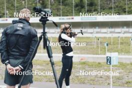 19.05.2024, Forni Avoltri, Italy (ITA): Hannah Auchentaller (ITA) - Biathlon summer training, Forni Avoltri (ITA). www.nordicfocus.com. © Del Fabbro/NordicFocus. Every downloaded picture is fee-liable.