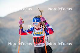 09.11.2024, Bessans, France (FRA): Justine Braisaz-Bouchet (FRA) - Biathlon summer training, Bessans (FRA). www.nordicfocus.com. © Authamayou/NordicFocus. Every downloaded picture is fee-liable.