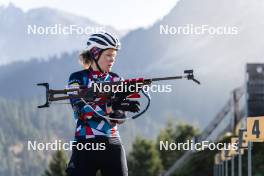 21.10.2024, Lavaze, Italy (ITA): Karoline Offigstad Knotten (NOR) - Biathlon summer training, Lavaze (ITA). www.nordicfocus.com. © Vanzetta/NordicFocus. Every downloaded picture is fee-liable.