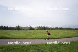 19.06.2024, Lavaze, Italy (ITA): Dorothea Wierer (ITA) - Biathlon summer training, Lavaze (ITA). www.nordicfocus.com. © Vanzetta/NordicFocus. Every downloaded picture is fee-liable.