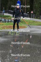 10.09.2024, Lenzerheide, Switzerland (SUI): Aita Gasparin (SUI) - Biathlon summer training, Lenzerheide (SUI). www.nordicfocus.com. © Manzoni/NordicFocus. Every downloaded picture is fee-liable.