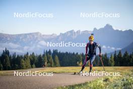 22.10.2024, Lavaze, Italy (ITA): Johannes Thingnes Boe (NOR) - Biathlon summer training, Lavaze (ITA). www.nordicfocus.com. © Vanzetta/NordicFocus. Every downloaded picture is fee-liable.