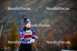 09.11.2024, Bessans, France (FRA): Lou Jeanmonnot (FRA) - Biathlon summer training, Bessans (FRA). www.nordicfocus.com. © Authamayou/NordicFocus. Every downloaded picture is fee-liable.