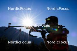 15.07.2024, Lenzerheide, Switzerland (SUI): Grace Castonguay (USA) - Biathlon summer training, Lenzerheide (SUI). www.nordicfocus.com. © Manzoni/NordicFocus. Every downloaded picture is fee-liable.