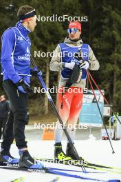 06.11.2024, Davos, Switzerland (SUI): Niklas Hartweg (SUI) - Biathlon training, snowfarming track, Davos (SUI). www.nordicfocus.com. © Manzoni/NordicFocus. Every downloaded picture is fee-liable.