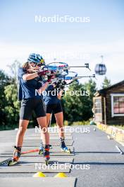 05.09.2024, Font-Romeu, France (FRA): Ella Halvarsson (SWE) - Biathlon summer training, Font-Romeu (FRA). www.nordicfocus.com. © Authamayou/NordicFocus. Every downloaded picture is fee-liable.