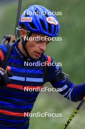 02.07.2024, Premanon, France (FRA): Oscar Lombardot (FRA) - Biathlon summer training, Premanon (FRA). www.nordicfocus.com. © Manzoni/NordicFocus. Every downloaded picture is fee-liable.