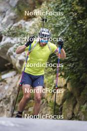 27.08.2024, Martell, Italy (ITA): Elia Zeni (ITA) - Biathlon summer training, Martell (ITA). www.nordicfocus.com. © Vanzetta/NordicFocus. Every downloaded picture is fee-liable.