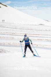 18.06.2024, Tignes, France (FRA): Sophie Chauveau (FRA) - Biathlon summer training, Tignes (FRA). www.nordicfocus.com. © Authamayou/NordicFocus. Every downloaded picture is fee-liable.