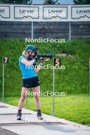 06.06.2024, Lavaze, Italy (ITA): Anna-Karin Heijdenberg (SWE) - Biathlon summer training, Lavaze (ITA). www.nordicfocus.com. © Barbieri/NordicFocus. Every downloaded picture is fee-liable.