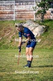 31.07.2024, Lavaze, Italy (ITA): Anna Gandler (AUT) - Biathlon summer training, Lavaze (ITA). www.nordicfocus.com. © Barbieri/NordicFocus. Every downloaded picture is fee-liable.