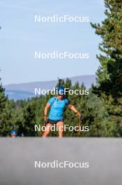 02.09.2024, Font-Romeu, France (FRA): Anna Magnusson (SWE) - Biathlon summer training, Font-Romeu (FRA). www.nordicfocus.com. © Authamayou/NordicFocus. Every downloaded picture is fee-liable.