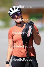 06.08.2024, Lenzerheide, Switzerland (SUI): Lena Haecki-Gross (SUI) - Biathlon summer training, Lenzerheide (SUI). www.nordicfocus.com. © Manzoni/NordicFocus. Every downloaded picture is fee-liable.