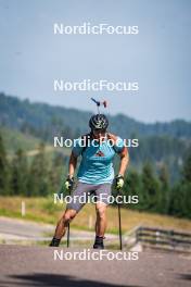 31.07.2024, Lavaze, Italy (ITA): Emilien Claude (FRA) - Biathlon summer training, Lavaze (ITA). www.nordicfocus.com. © Barbieri/NordicFocus. Every downloaded picture is fee-liable.