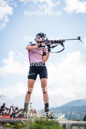 06.08.2024, Lavaze, Italy (ITA): Anna Juppe (AUT) - Biathlon summer training, Lavaze (ITA). www.nordicfocus.com. © Barbieri/NordicFocus. Every downloaded picture is fee-liable.