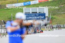 04.09.2024, Lenzerheide, Switzerland (SUI): Sturla Holm Laegreid (NOR) - Biathlon summer training, Lenzerheide (SUI). www.nordicfocus.com. © Manzoni/NordicFocus. Every downloaded picture is fee-liable.