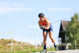 15.07.2024, Lenzerheide, Switzerland (SUI): Grace Castonguay (USA) - Biathlon summer training, Lenzerheide (SUI). www.nordicfocus.com. © Manzoni/NordicFocus. Every downloaded picture is fee-liable.