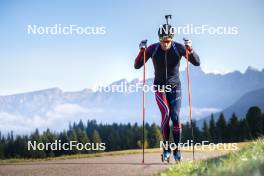 22.10.2024, Lavaze, Italy (ITA): Vetle Sjaastad Christiansen (NOR) - Biathlon summer training, Lavaze (ITA). www.nordicfocus.com. © Vanzetta/NordicFocus. Every downloaded picture is fee-liable.