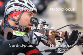 13.10.2024, Ramsau am Dachstein, Austria (AUT): Joscha Burkhalter (SUI) - Biathlon summer training, Ramsau am Dachstein (AUT). www.nordicfocus.com. © Manzoni/NordicFocus. Every downloaded picture is fee-liable.