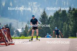 06.06.2024, Lavaze, Italy (ITA): Martin Ponsiluoma (SWE) - Biathlon summer training, Lavaze (ITA). www.nordicfocus.com. © Barbieri/NordicFocus. Every downloaded picture is fee-liable.