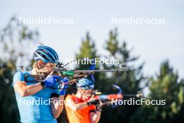 02.09.2024, Font-Romeu, France (FRA): Malte Stefansson (SWE) - Biathlon summer training, Font-Romeu (FRA). www.nordicfocus.com. © Authamayou/NordicFocus. Every downloaded picture is fee-liable.