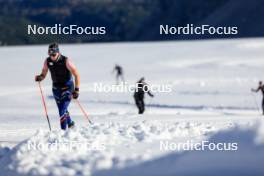 14.10.2024, Ramsau am Dachstein, Austria (AUT): Julia Simon (FRA) - Biathlon summer training, Dachsteinglacier, Ramsau am Dachstein (AUT). www.nordicfocus.com. © Manzoni/NordicFocus. Every downloaded picture is fee-liable.