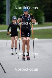 15.05.2024, Ruhpolding, Germany (GER): Franziska Preuss (GER) - Biathlon summer training, Ruhpolding (SUI). www.nordicfocus.com. © Reiter/NordicFocus. Every downloaded picture is fee-liable.