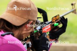 11.06.2024, Premanon, France (FRA): Justine Braisaz-Bouchet (FRA) - Biathlon summer training, Premanon (FRA). www.nordicfocus.com. © Manzoni/NordicFocus. Every downloaded picture is fee-liable.