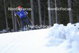 07.11.2024, Davos, Switzerland (SUI): Gion Stalder (SUI) - Biathlon training, snowfarming track, Davos (SUI). www.nordicfocus.com. © Manzoni/NordicFocus. Every downloaded picture is fee-liable.