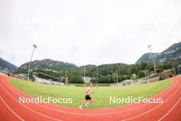 03.07.2024, Saint-Claude, France (FRA): Emilien Jacquelin (FRA) - Biathlon summer training, Premanon (FRA). www.nordicfocus.com. © Manzoni/NordicFocus. Every downloaded picture is fee-liable.