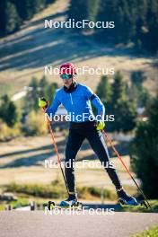 29.09.2024, Lavaze, Italy (ITA): Lisa Vittozzi (ITA) - Biathlon summer training, Lavaze (ITA). www.nordicfocus.com. © Barbieri/NordicFocus. Every downloaded picture is fee-liable.