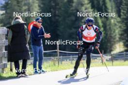 15.09.2024, Lenzerheide, Switzerland (SUI): Quentin Fillon Maillet (FRA) - Sommer Nordic Event 2024, Sommer Biathlon Cup, Lenzerheide (SUI). www.nordicfocus.com. © Manzoni/NordicFocus. Every downloaded picture is fee-liable.