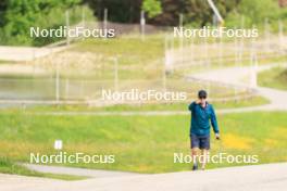 11.06.2024, Premanon, France (FRA): Lionel Laurent (FRA), media coordinator Team France - Biathlon summer training, Premanon (FRA). www.nordicfocus.com. © Manzoni/NordicFocus. Every downloaded picture is fee-liable.