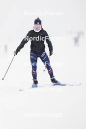 11.10.2024, Ramsau am Dachstein, Austria (AUT): Jeanne Richard (FRA) - Biathlon summer training, Dachsteinglacier, Ramsau am Dachstein (AUT). www.nordicfocus.com. © Manzoni/NordicFocus. Every downloaded picture is fee-liable.