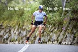 27.08.2024, Martell, Italy (ITA): Wierer Dorothea (ITA) - Biathlon summer training, Martell (ITA). www.nordicfocus.com. © Vanzetta/NordicFocus. Every downloaded picture is fee-liable.