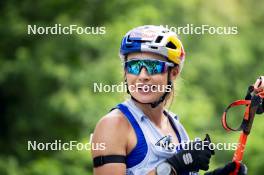 20.06.2024, Lavaze, Italy (ITA): Dorothea Wierer (ITA) - Biathlon summer training, Lavaze (ITA). www.nordicfocus.com. © Vanzetta/NordicFocus. Every downloaded picture is fee-liable.