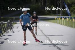 18.06.2024, Correncon-en-Vercors, France (FRA): Emilien Jacquelin (FRA) - Biathlon summer training, Correncon-en-Vercors (FRA). www.nordicfocus.com. © Joly/NordicFocus. Every downloaded picture is fee-liable.