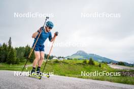 15.06.2024, Lavaze, Italy (ITA): Malte Stefansson (SWE) - Biathlon summer training, Lavaze (ITA). www.nordicfocus.com. © Barbieri/NordicFocus. Every downloaded picture is fee-liable.