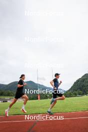 03.07.2024, Saint-Claude, France (FRA): Eric Perrot (FRA) - Biathlon summer training, Premanon (FRA). www.nordicfocus.com. © Manzoni/NordicFocus. Every downloaded picture is fee-liable.