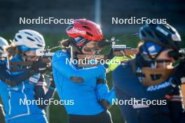 29.09.2024, Lavaze, Italy (ITA): Lisa Vittozzi (ITA) - Biathlon summer training, Lavaze (ITA). www.nordicfocus.com. © Barbieri/NordicFocus. Every downloaded picture is fee-liable.