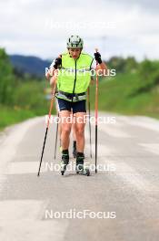 11.06.2024, Premanon, France (FRA): Justine Braisaz-Bouchet (FRA), Lou Jeanmonnot (FRA), (l-r) - Biathlon summer training, Premanon (FRA). www.nordicfocus.com. © Manzoni/NordicFocus. Every downloaded picture is fee-liable.