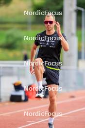 03.07.2024, Saint-Claude, France (FRA): Emilien Jacquelin (FRA) - Biathlon summer training, Premanon (FRA). www.nordicfocus.com. © Manzoni/NordicFocus. Every downloaded picture is fee-liable.