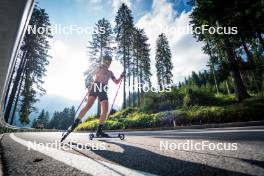 06.08.2024, Lavaze, Italy (ITA): Anna Juppe (AUT) - Biathlon summer training, Lavaze (ITA). www.nordicfocus.com. © Barbieri/NordicFocus. Every downloaded picture is fee-liable.