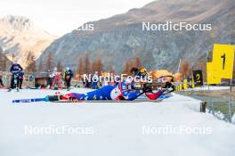 09.11.2024, Bessans, France (FRA): Julia Simon (FRA) - Biathlon summer training, Bessans (FRA). www.nordicfocus.com. © Authamayou/NordicFocus. Every downloaded picture is fee-liable.