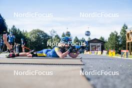 05.09.2024, Font-Romeu, France (FRA): Anna Karin Heijdenberg (SWE) - Biathlon summer training, Font-Romeu (FRA). www.nordicfocus.com. © Authamayou/NordicFocus. Every downloaded picture is fee-liable.